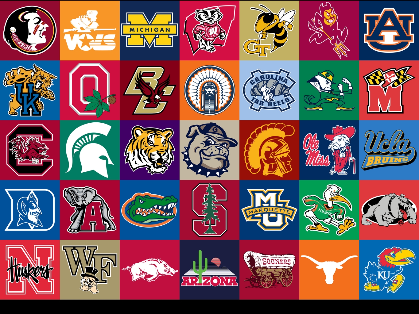 college logos